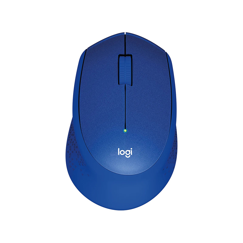 Logitech M331 Silent Plus Wireless Mouse - Blue Logitech M331 Silent Plus Wireless Mouse - Blue