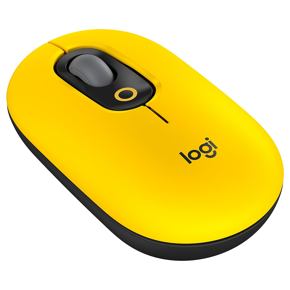 Logitech POP MOUSE Wireless Mouse with Customizable Emoji - Bluetooth Mouse (Blast)