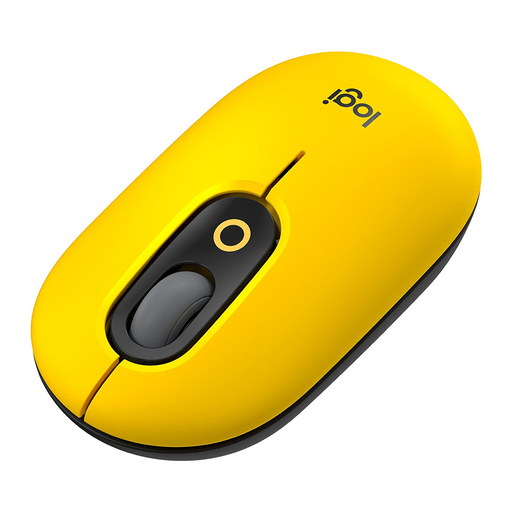 Logitech POP MOUSE Wireless Mouse with Customizable Emoji - Bluetooth Mouse (Blast)