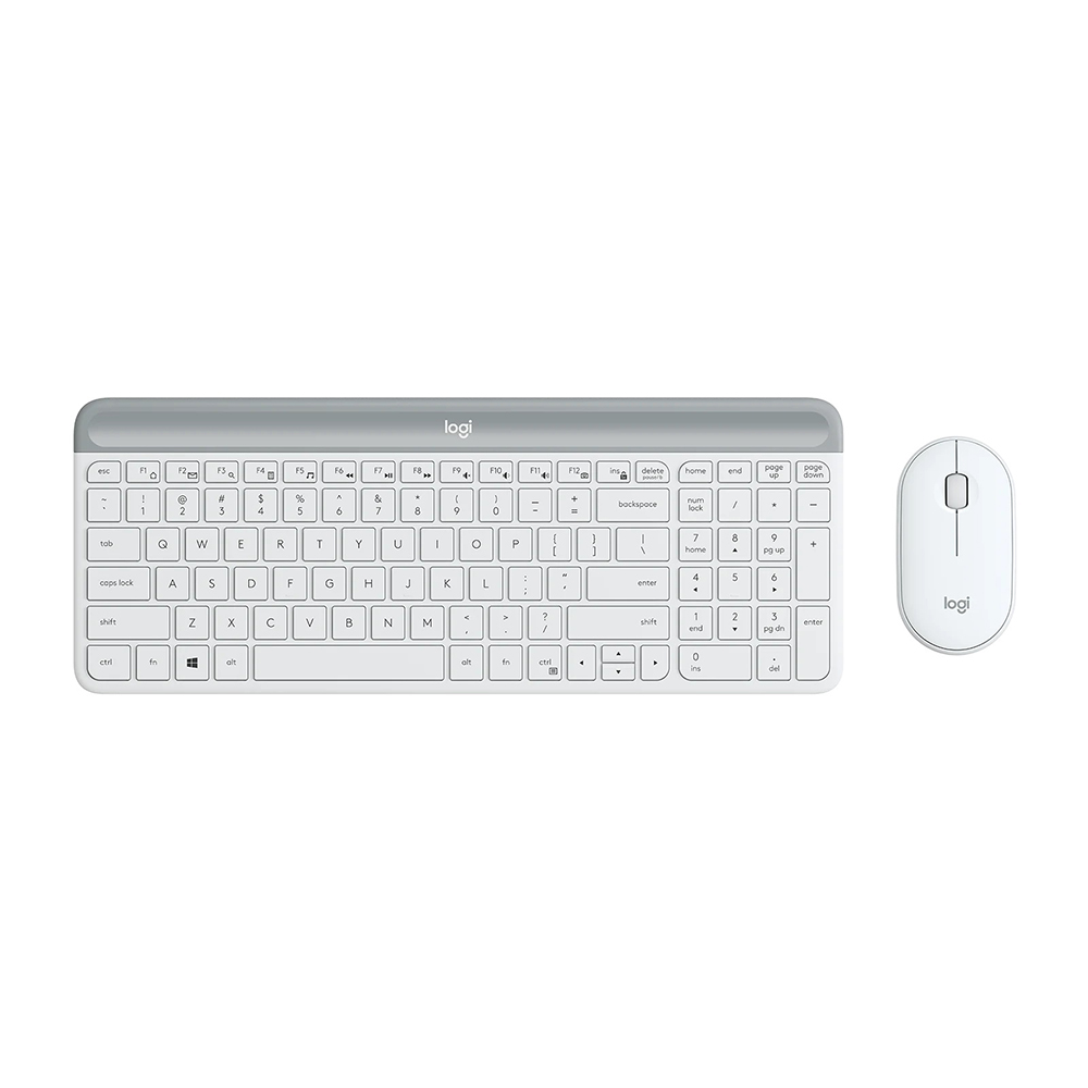 Logitech MK470 Slim, Compact & Quiet Wireless Keyboard & Mouse Combo (Off-white) Logitech MK470 Slim, Compact & Quiet Wireless Keyboard & Mouse Combo (Off-white)