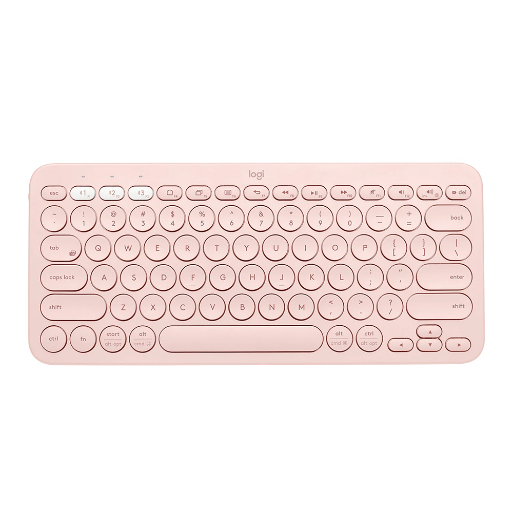 Logitech K380 Bluetooth Multi-Device Keyboard - Rose Logitech K380 Bluetooth Multi-Device Keyboard - Rose