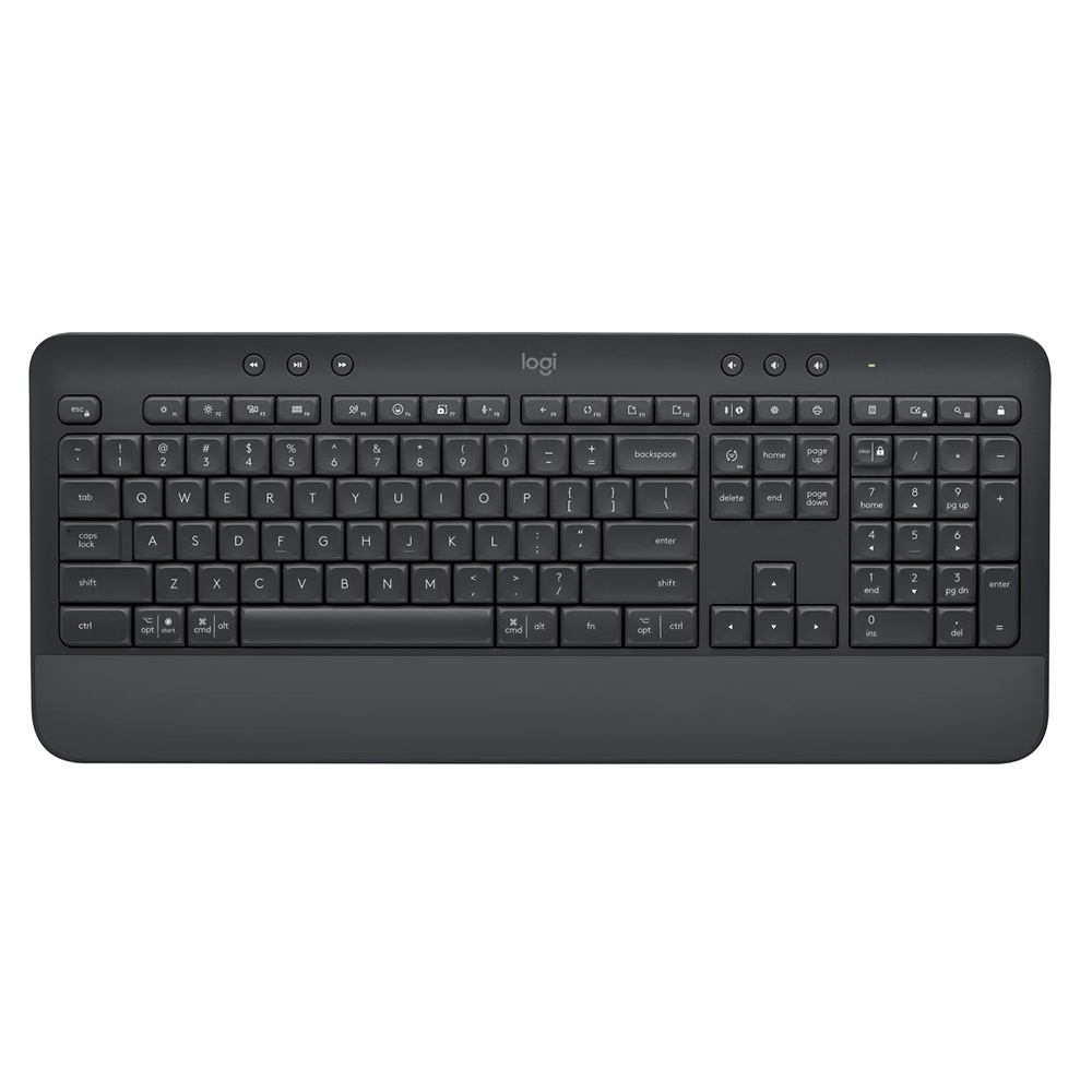 Logitech Signature K650 Wireless Keyboard with Palm Rest type in comfort Logitech Signature K650 Wireless Keyboard with Palm Rest type in comfort