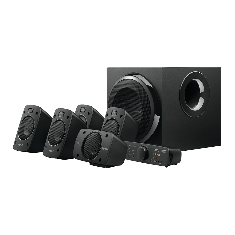 Logitech Z906 Stereo Speakers 3D - 5.1 Dolby Surround Sound Logitech Z906 Stereo Speakers 3D - 5.1 Dolby Surround Sound