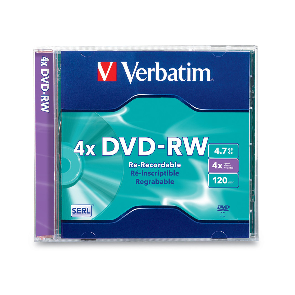 Verbatim DVD-RW 4.7gb 120min Casing (1pc) Verbatim DVD-RW 4.7gb 120min Casing (1pc)
