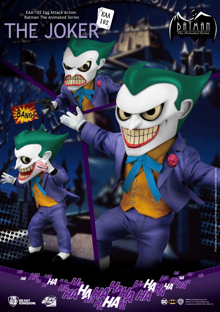 Batman Egg Attack Action Figure: The Animated Series - The Joker (EAA-102)
