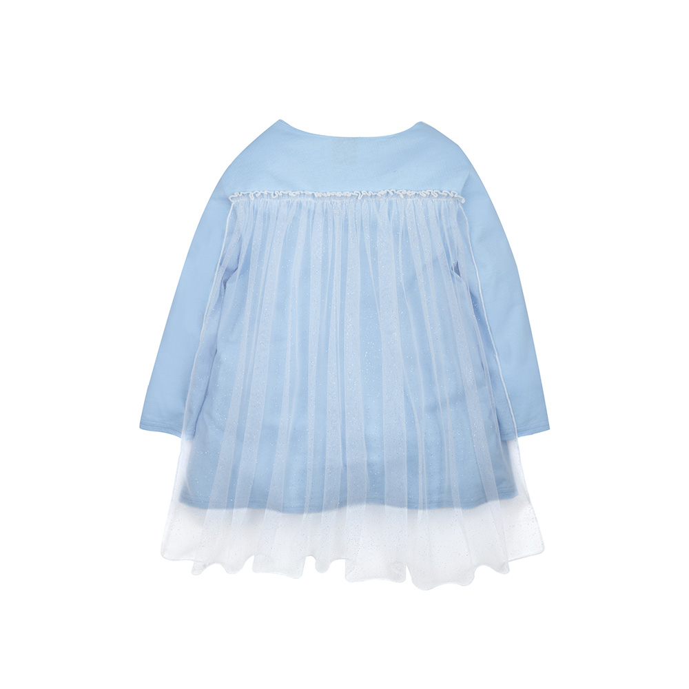 Frozen 2 Series Elsa Cloak Kids Tee - (Blue, Size 120)