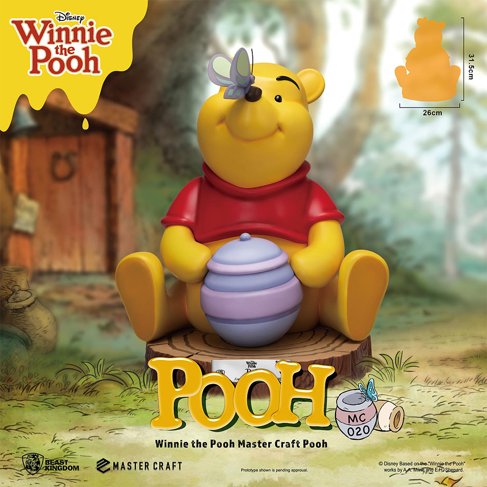 Beast Kingdom MC-020 Winnie the Pooh Master Craft Pooh Figure Statue