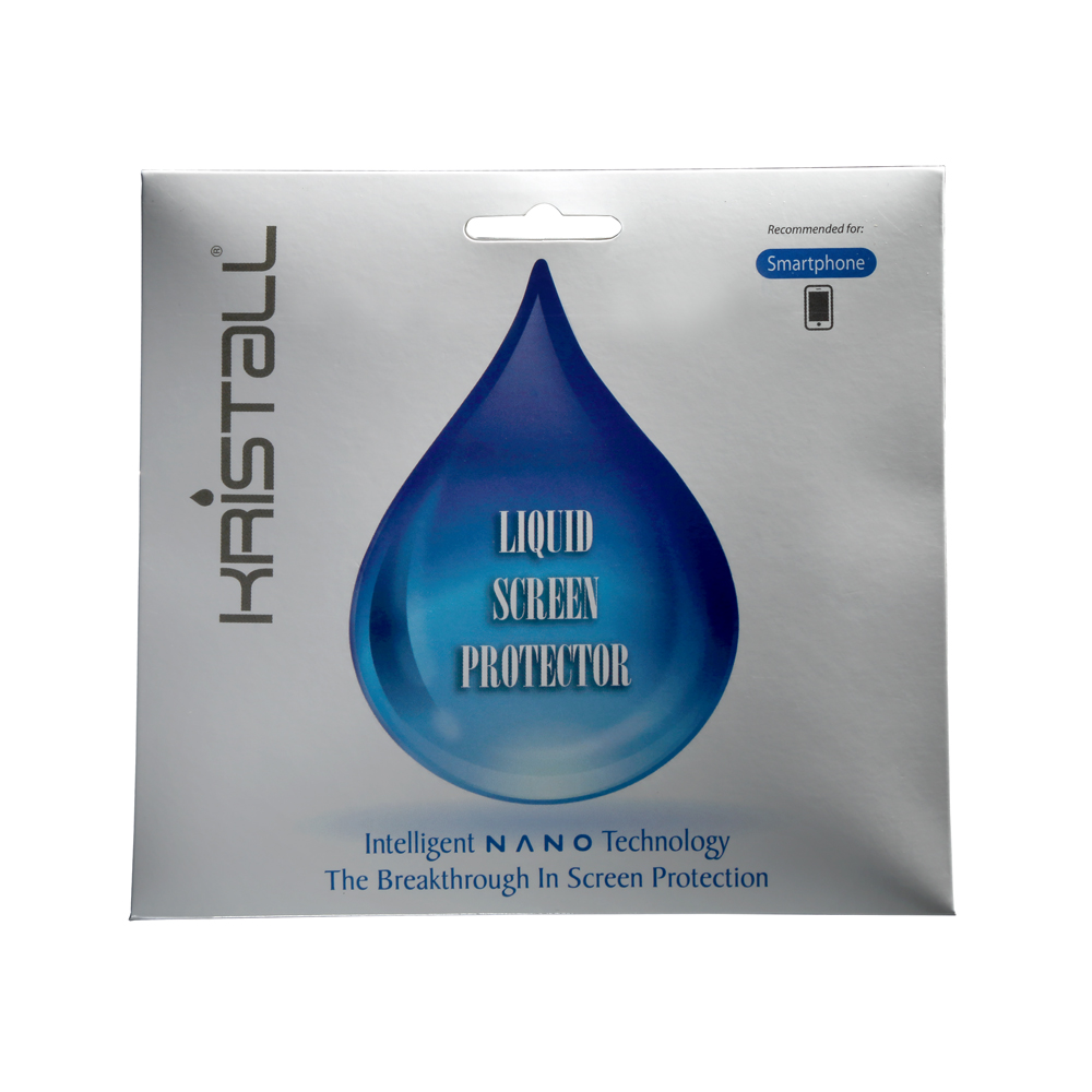 Kristall Nano Liquid Screen Protector for SMARTPHONES - 9H Hardness, Scratch Resistant, Bubbles-Free Application (for ALL Smartphones, Edge Screen Phones) Kristall Nano Liquid Screen Protector for SMARTPHONES - 9H Hardness, Scratch Resistant, Bubbles-Free Application (for ALL Smartphones, Edge Screen Phones)