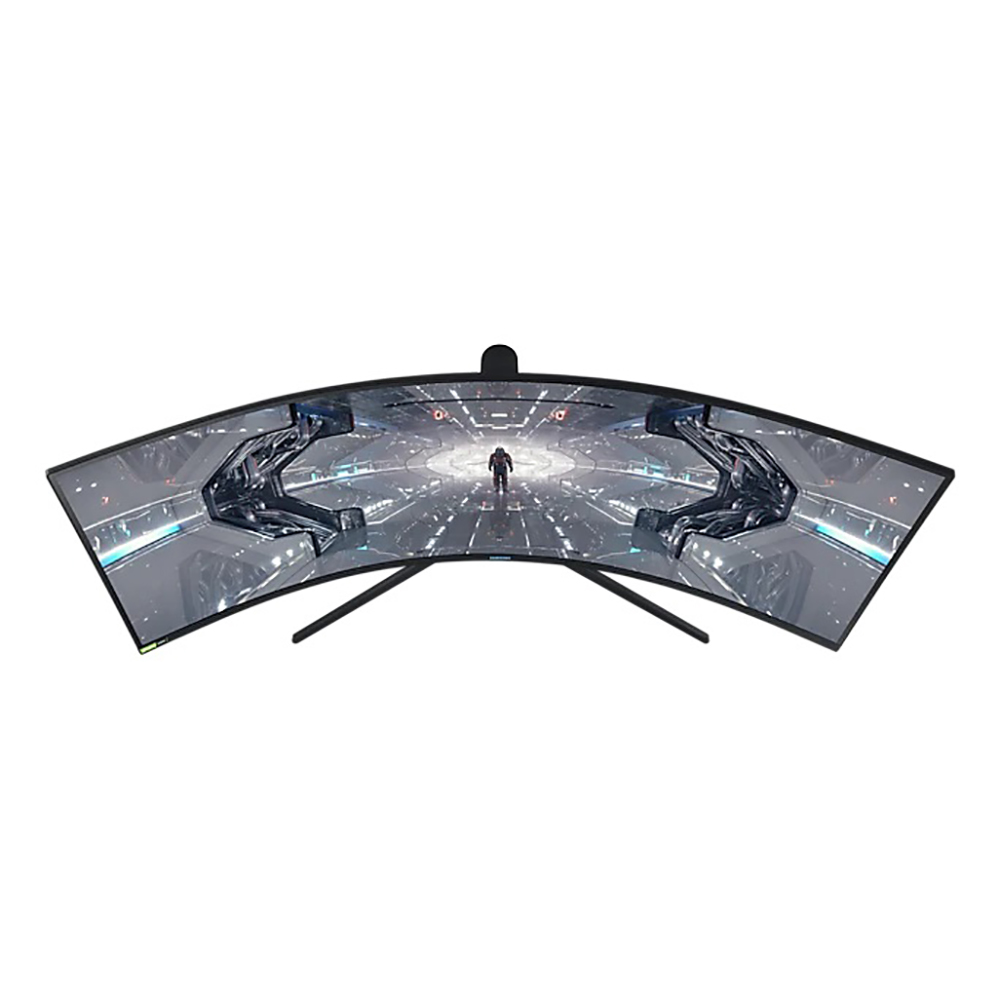 Samsung 49" Dual QHD Resolution with 1000R curvature, QLED, HDR1000, 240Hz refresh rate, G-Sync compatibles and FreeSync Premium Pro Gaming Monitor